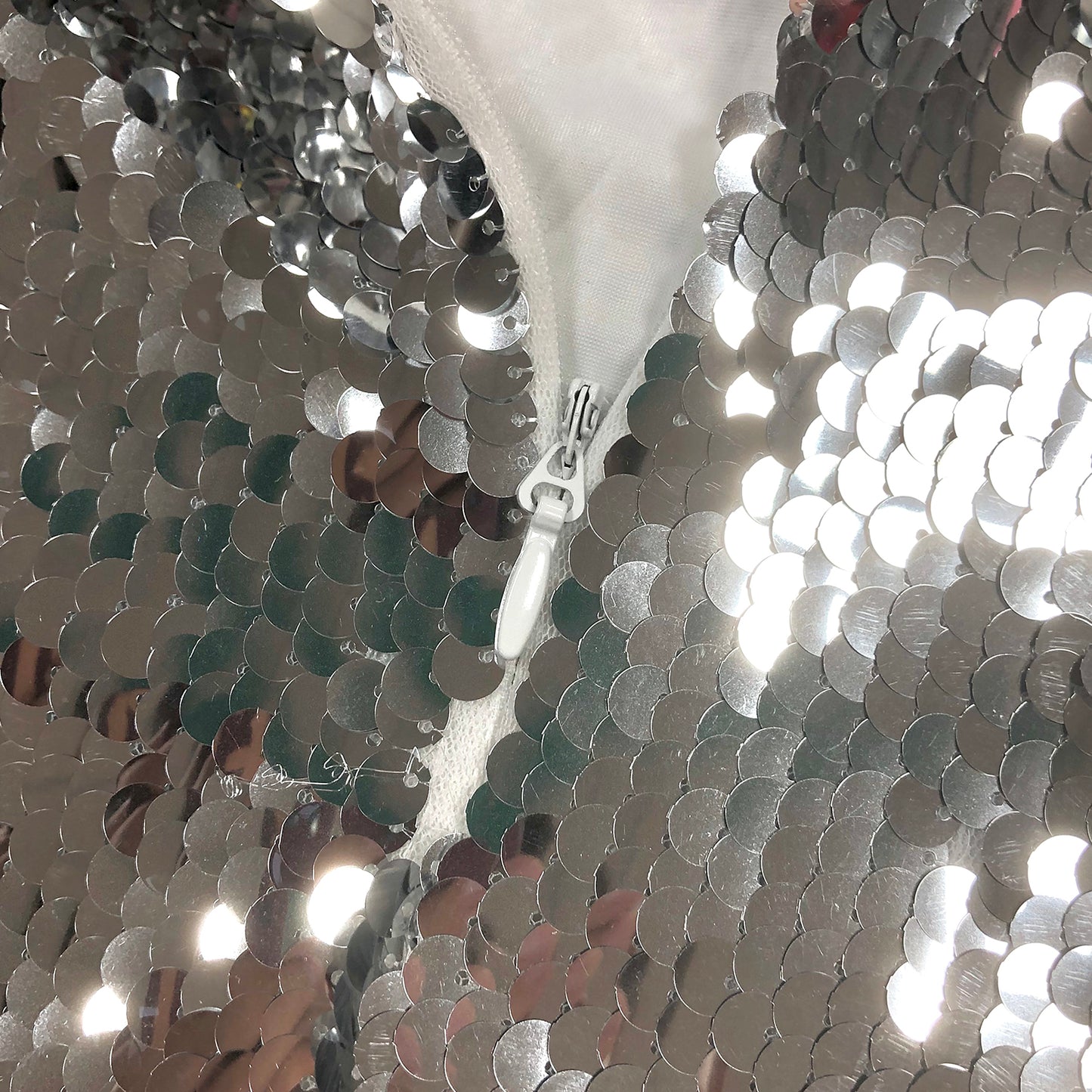 Wholesale Elegant Womens Summer Clothing Long Sequined Evening Dresses Pearl Bead Top Silver Sequin Evening Party Dress