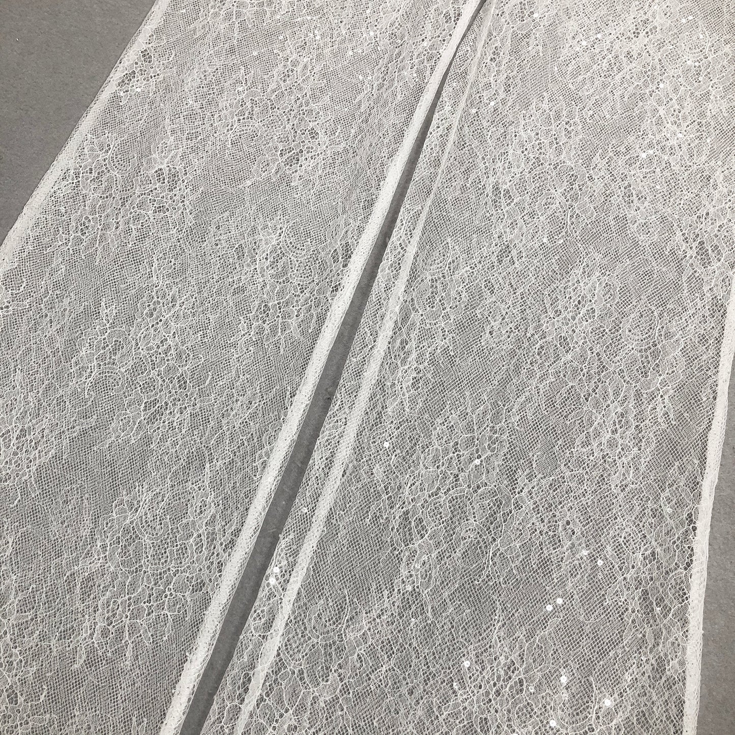 White Double Breasted Design Blazer Sheer Lace Pants Blazer Set