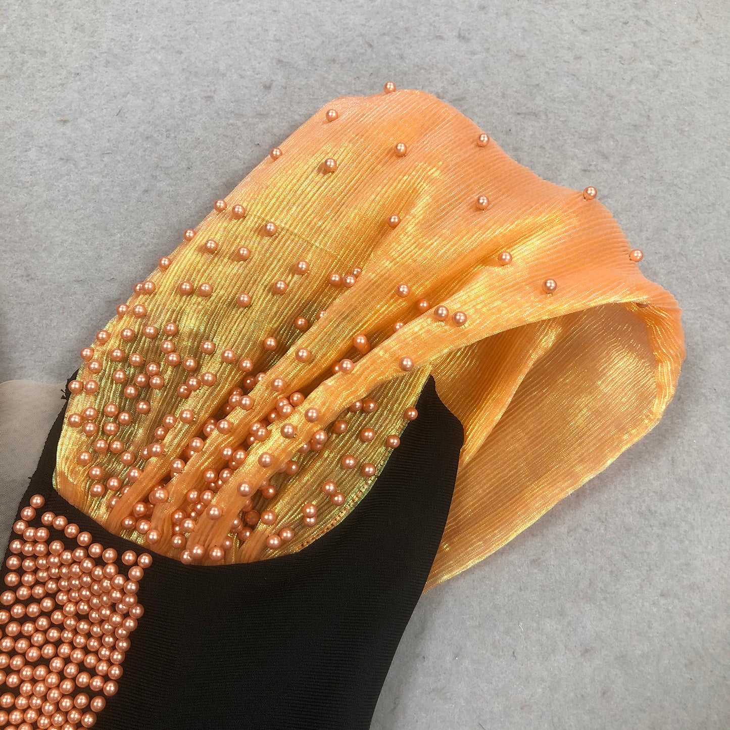 Black Off Shoulder Beaded Bodycon Maxi Evening Dresses