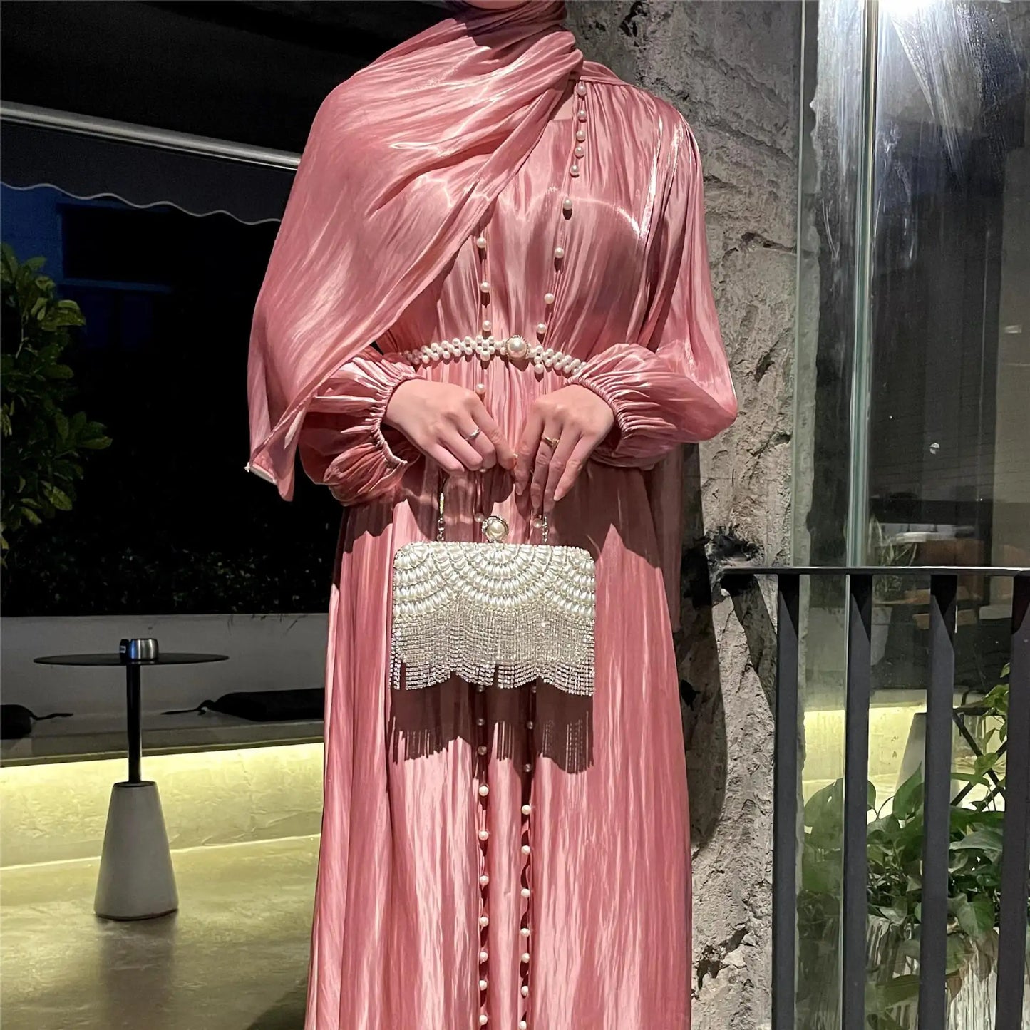 Custom Abaya Manufacturer High Quality Luxury Women Muslim Dresses Fashion Modest Abaya Evening Dress