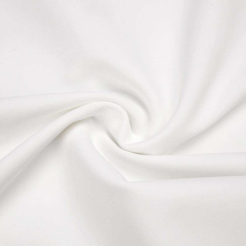 Elegant White Corset and Maxi Skirt Set