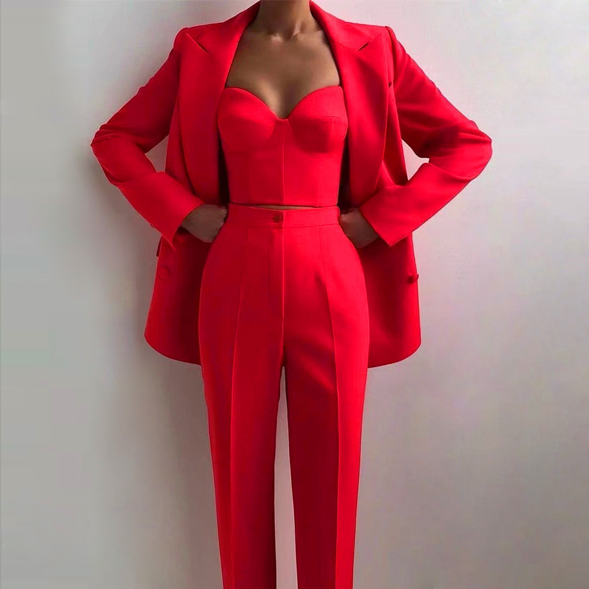3 Piece Business Blazer Suits
