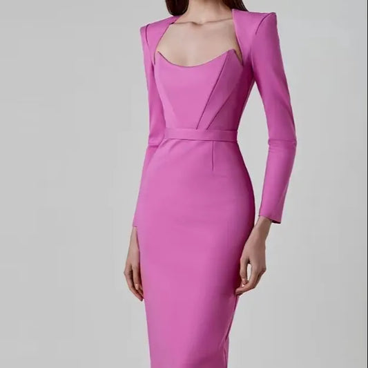 Wholesale women party wear factory long bodycon dress evening gown elegant purple women bandage dress