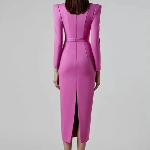 Wholesale women party wear factory long bodycon dress evening gown elegant purple women bandage dress
