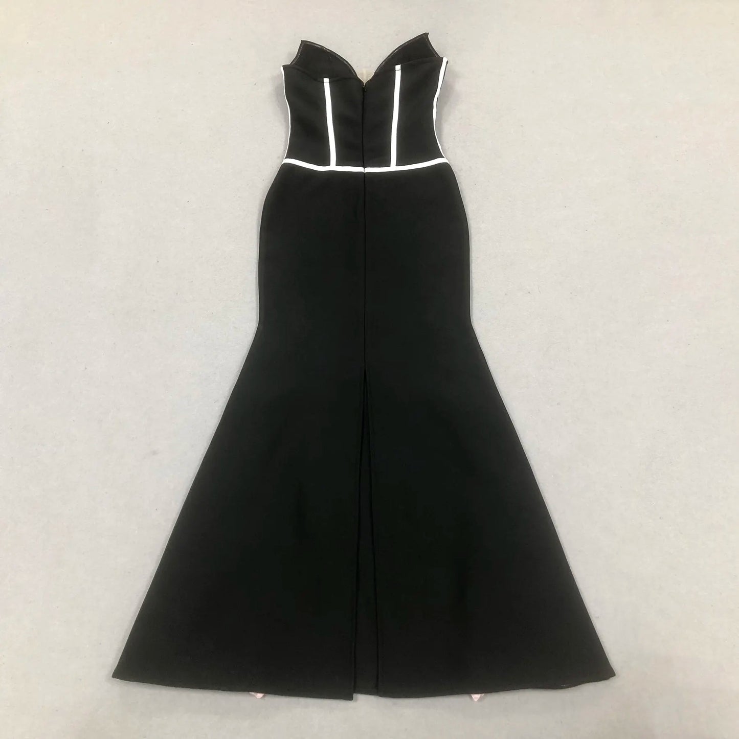 Luxury women's black dress party wear elegant high formal mermaid dress 3D pink flowers long dress evening gown