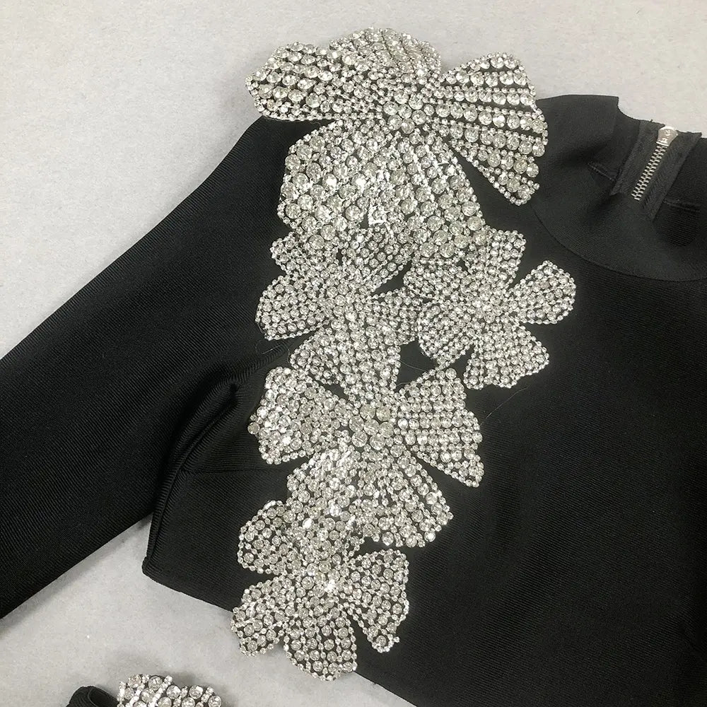 Custom designer clothing famous brand women Conjuntos feminine 2 piece suit winter party wear women's clothing