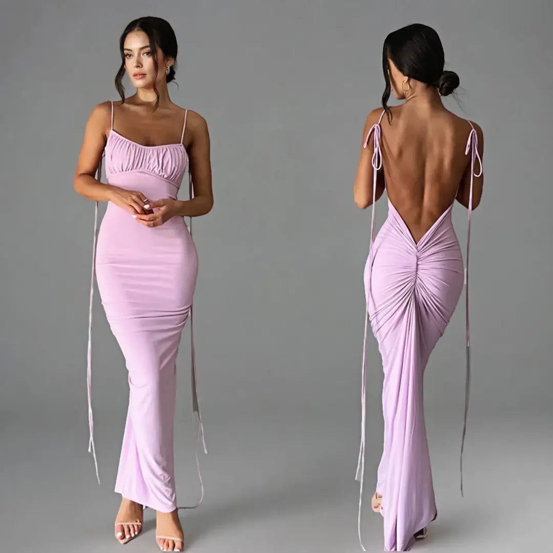 Wholesale Women's Rhinestone Sexy Hollow Long Sleeve Mini Dress Luxury Evening Bandage Short Party Dress