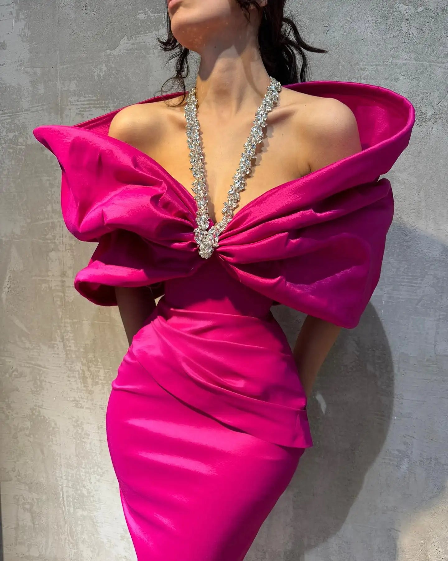 Luxury Women Backless Party Long Bodycon Dress Women Off Shoulder Elegant Purple Dress Evening Gown with Crystals Charming