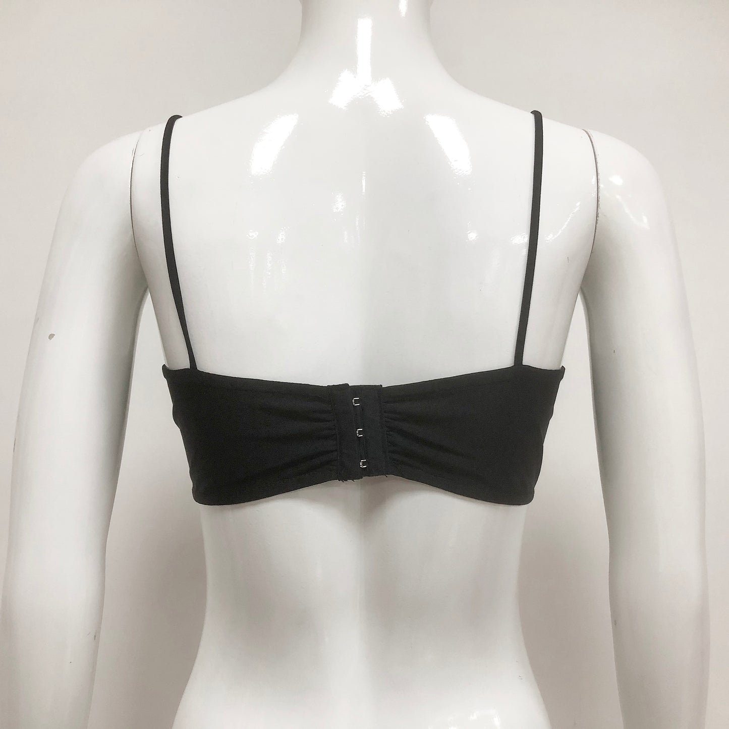 Sparkling Leaf Design Diamond Strappy Bralette for Women