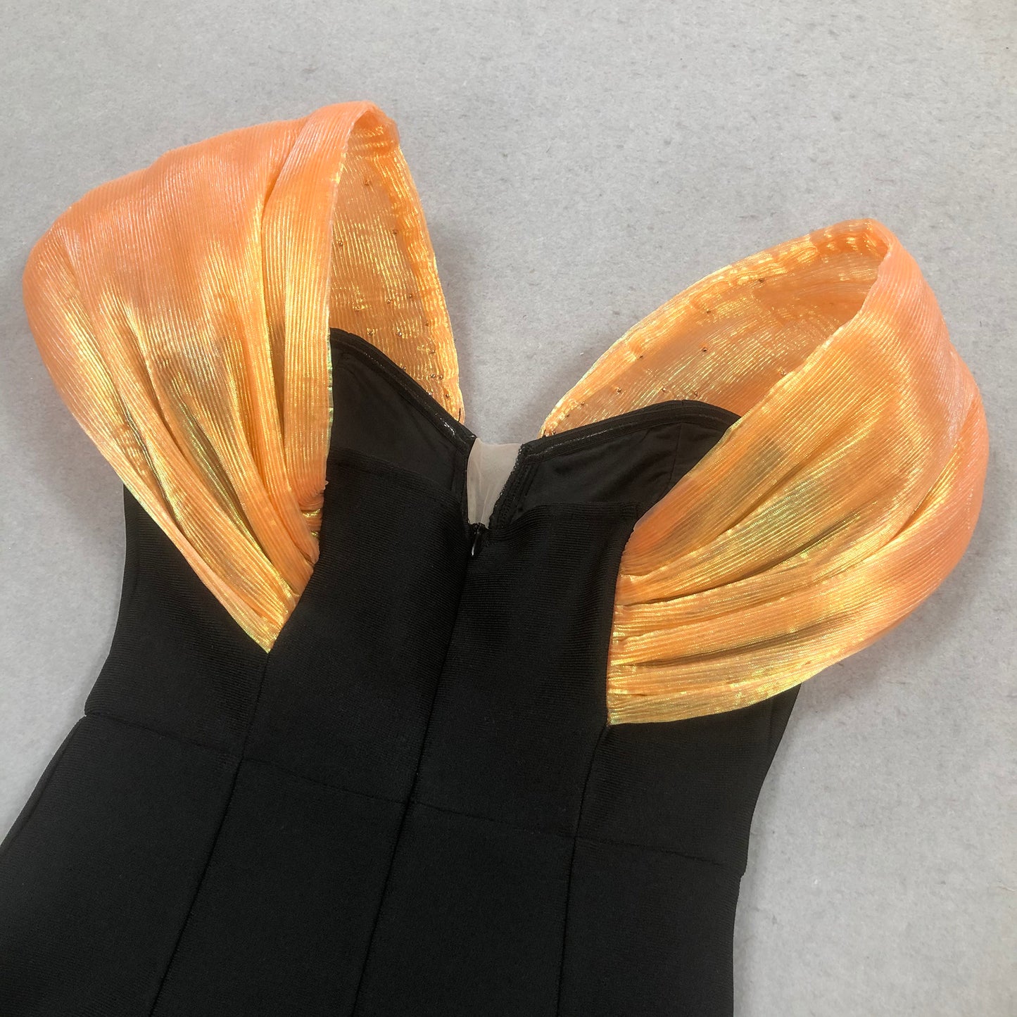 Black Off Shoulder Beaded Bodycon Maxi Evening Dresses