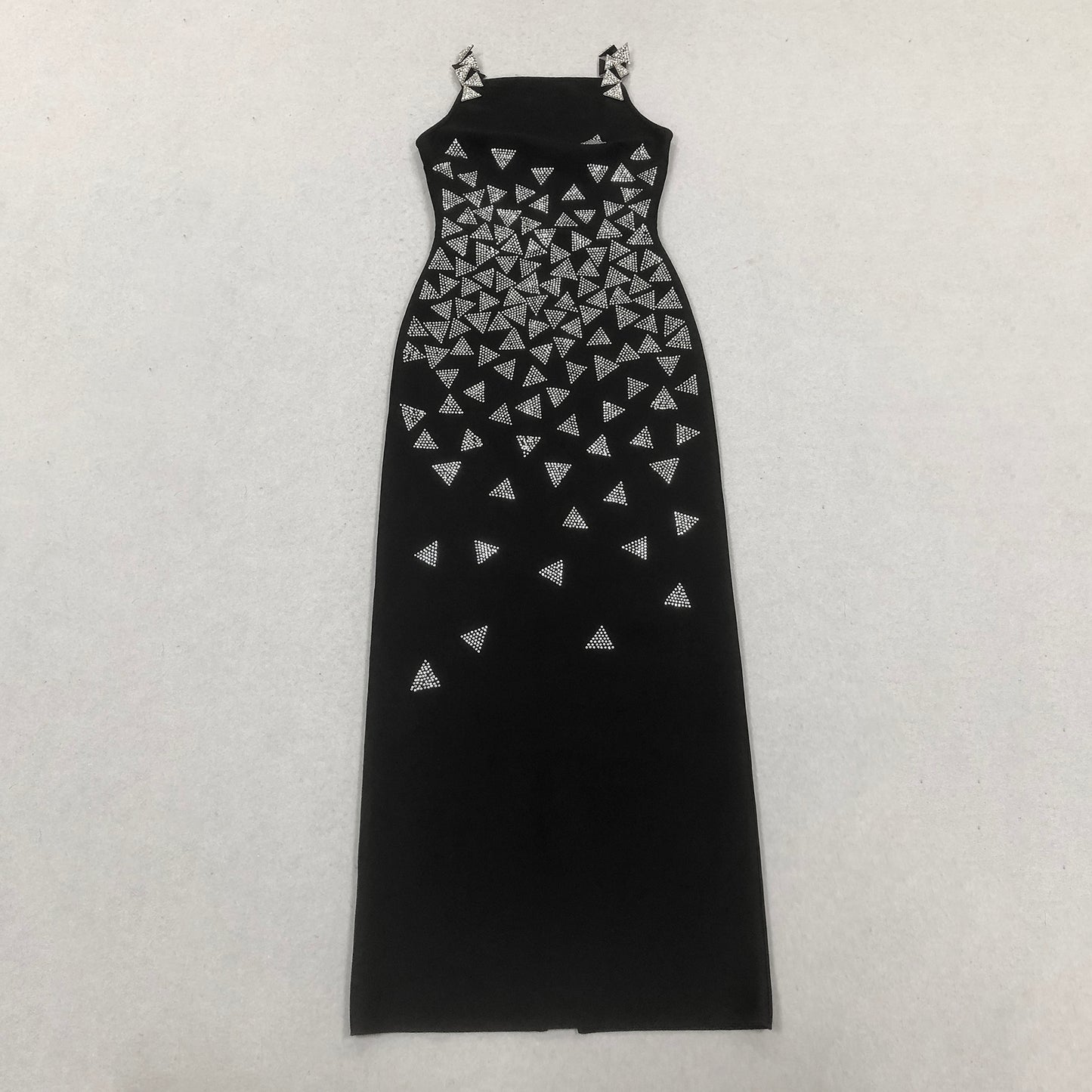 Diamond Triangle Strap Evening Dresses