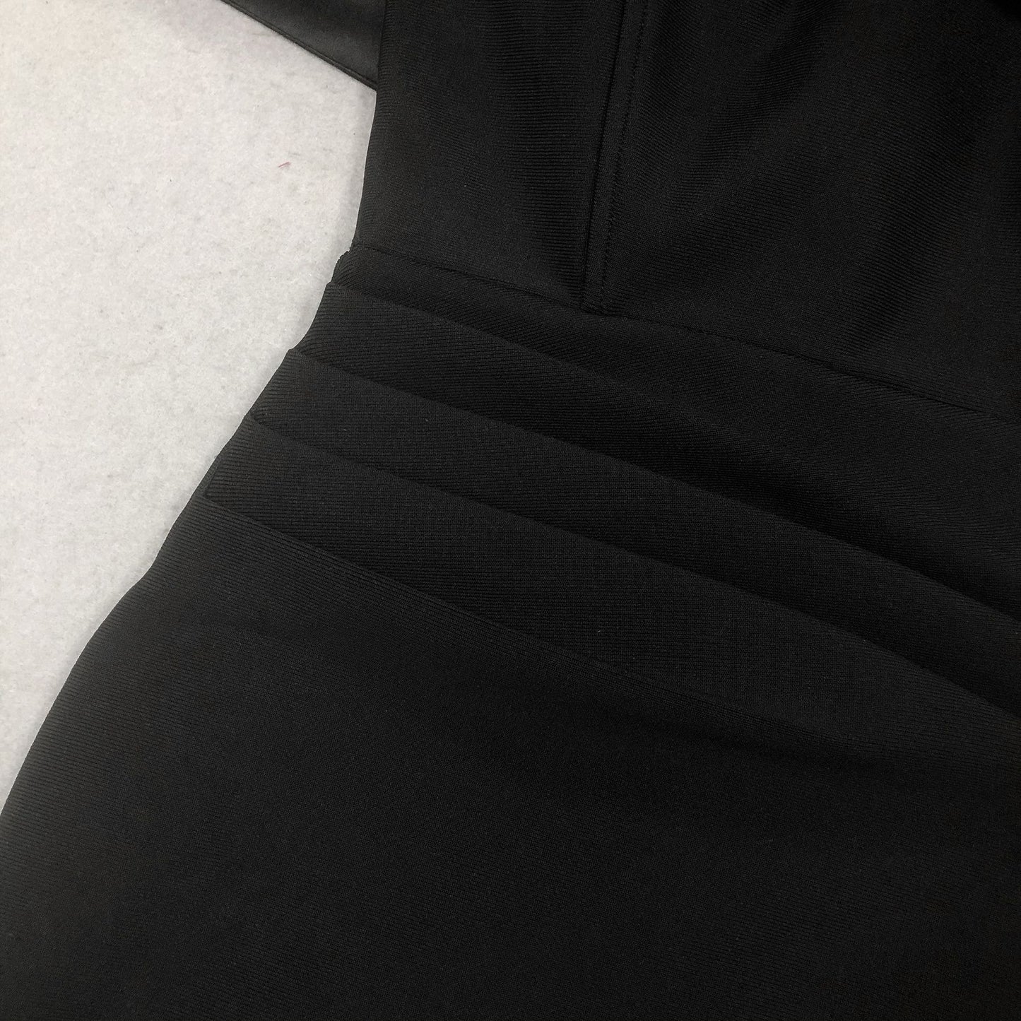 Off Shoulder Pearl Draped Long Evening Dress