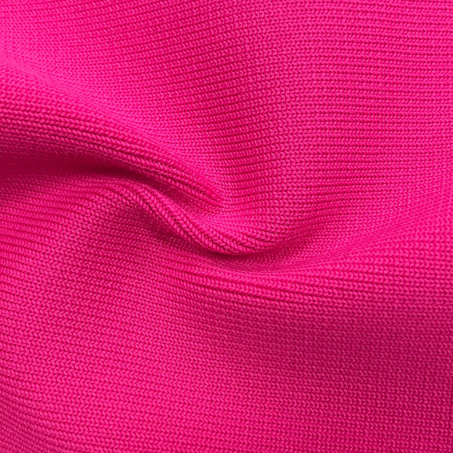 Hot Pink Rose Flower Midi Dress Bodycon Evening Gown