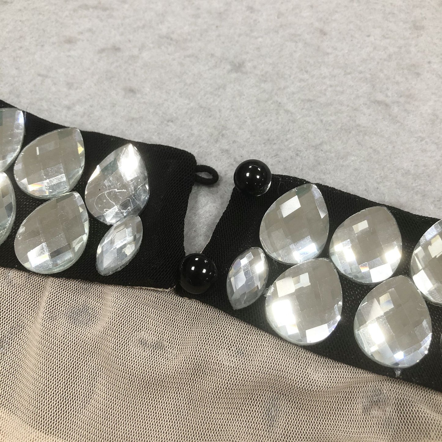 Black Halter Rhinestones Bandage Mermaid Dress