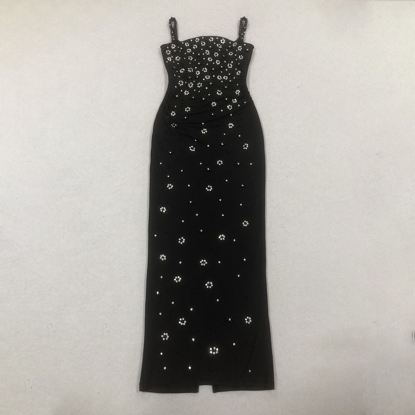 Sparkly Rhinestone Long Evening Formal Party Dresses