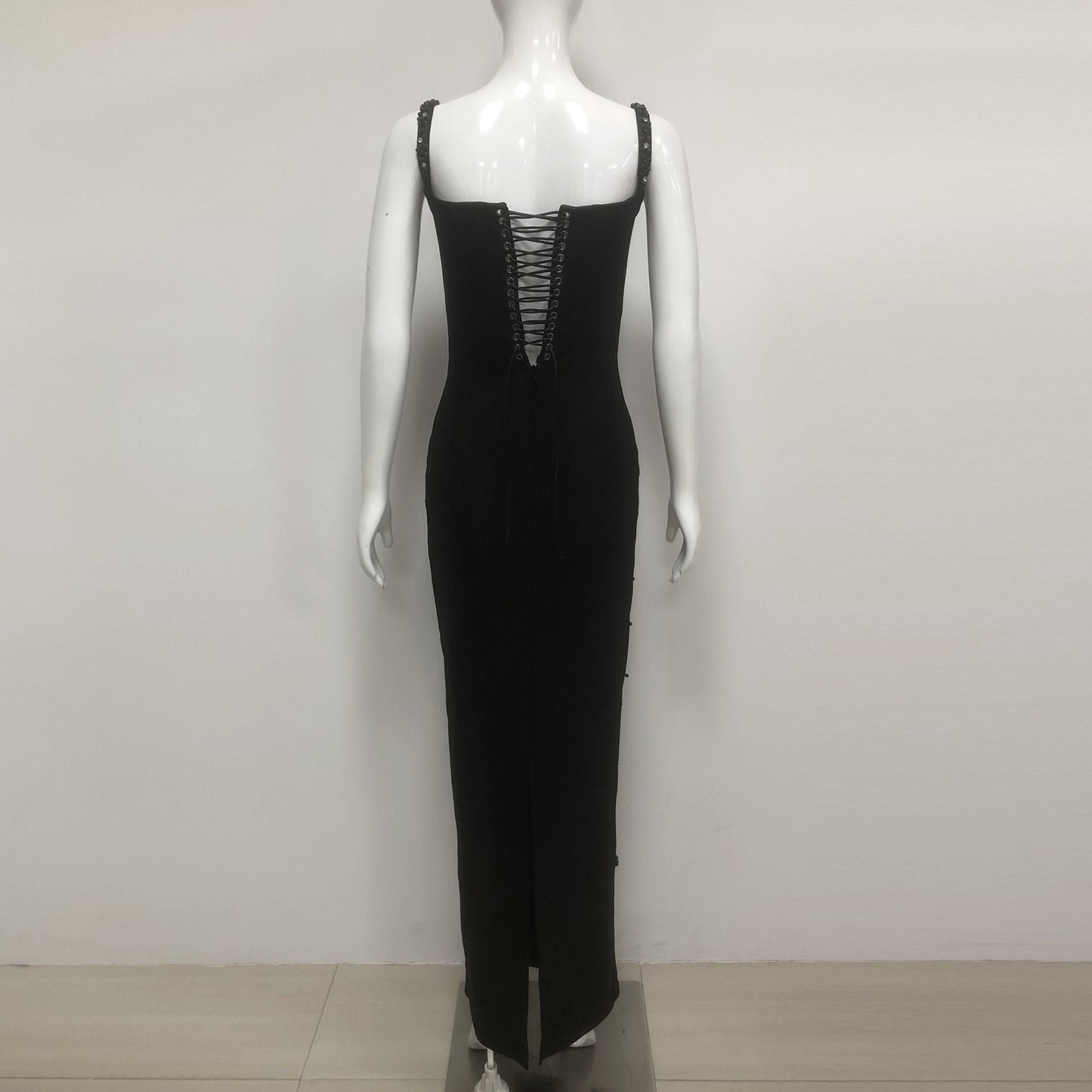 Sparkly Rhinestone Long Evening Formal Party Dresses