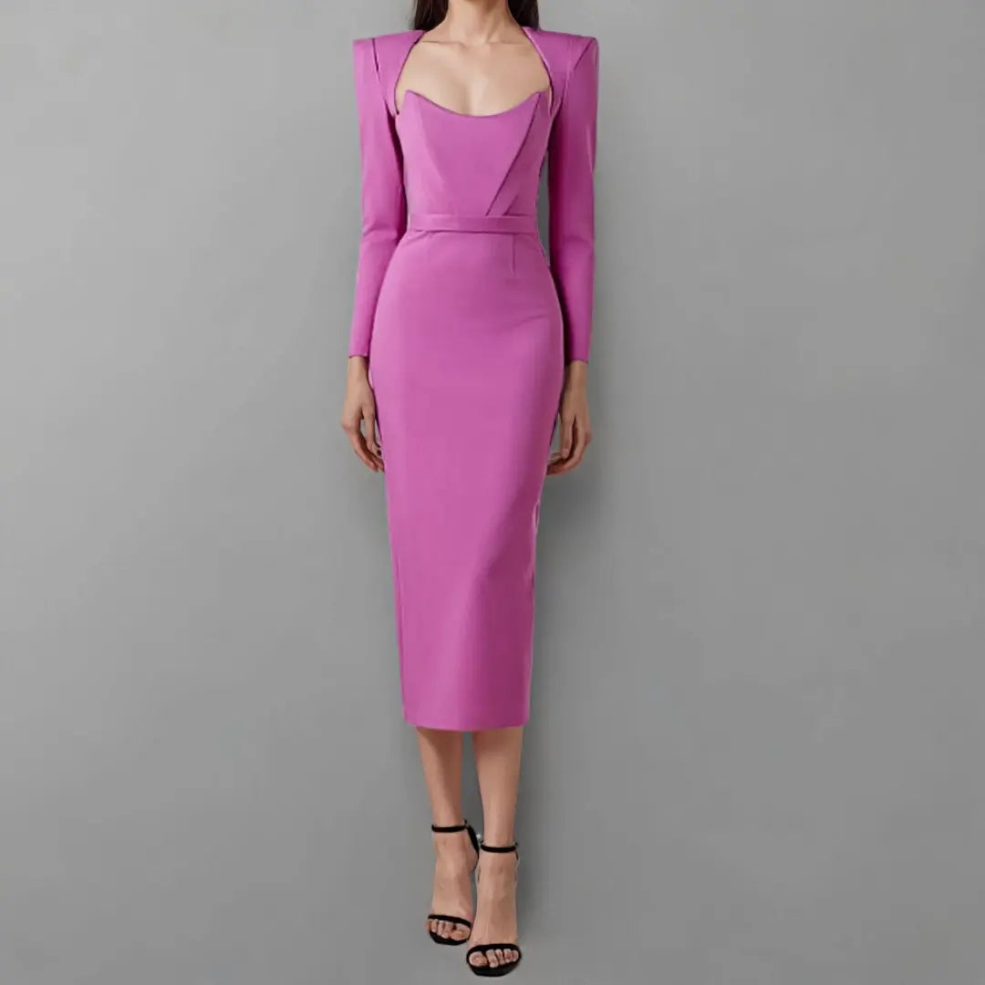 Wholesale women party wear factory long bodycon dress evening gown elegant purple women bandage dress