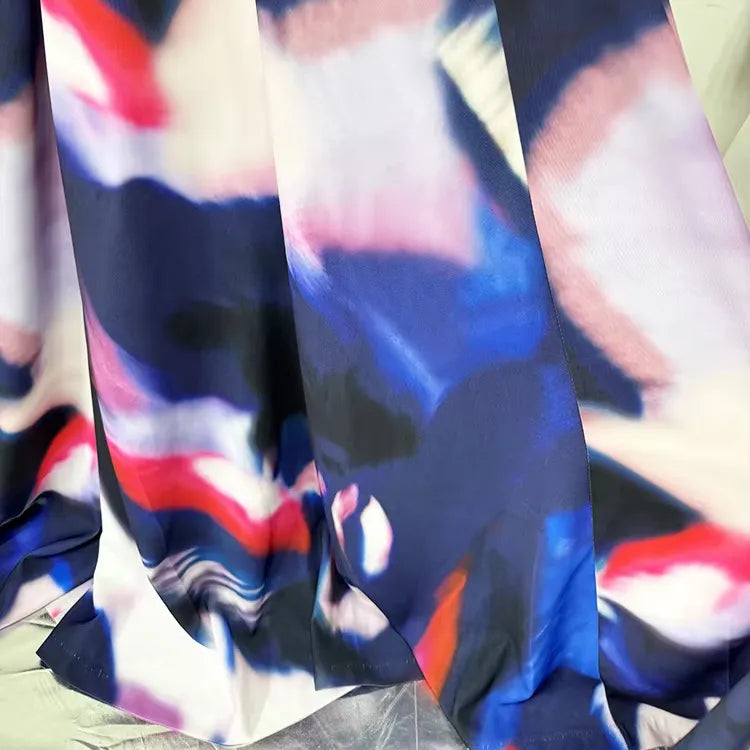 2025 New Arrival Nightgown Pour Femme Soiree Square Neck Sleeveless Long Party Evening Dress Women Multicolor Printed Summer Dress