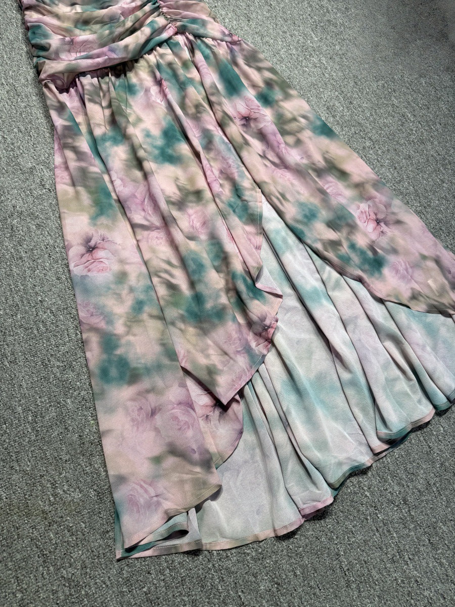 Floral Print Corset Dresses