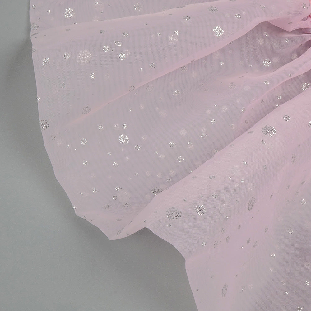 Women Elegant Pink Satin Off the Shoulder Mermaid Evening Dresses Organza Two Piece Set Party Wear Formal Gown for Wedding Party