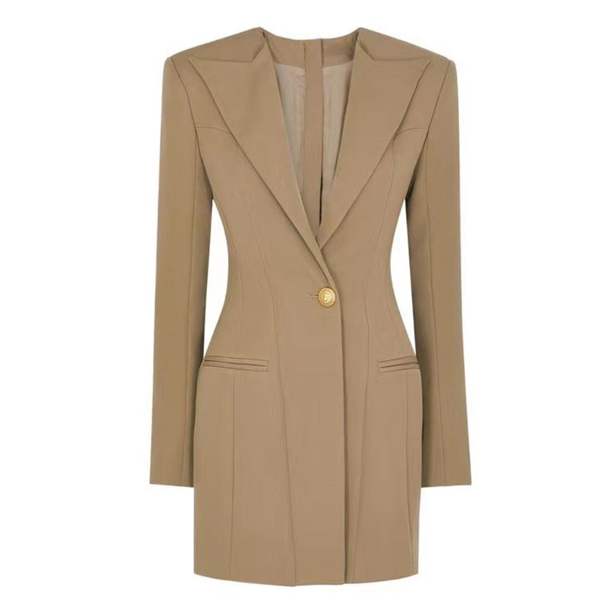 Single Breasted Blazer Dress