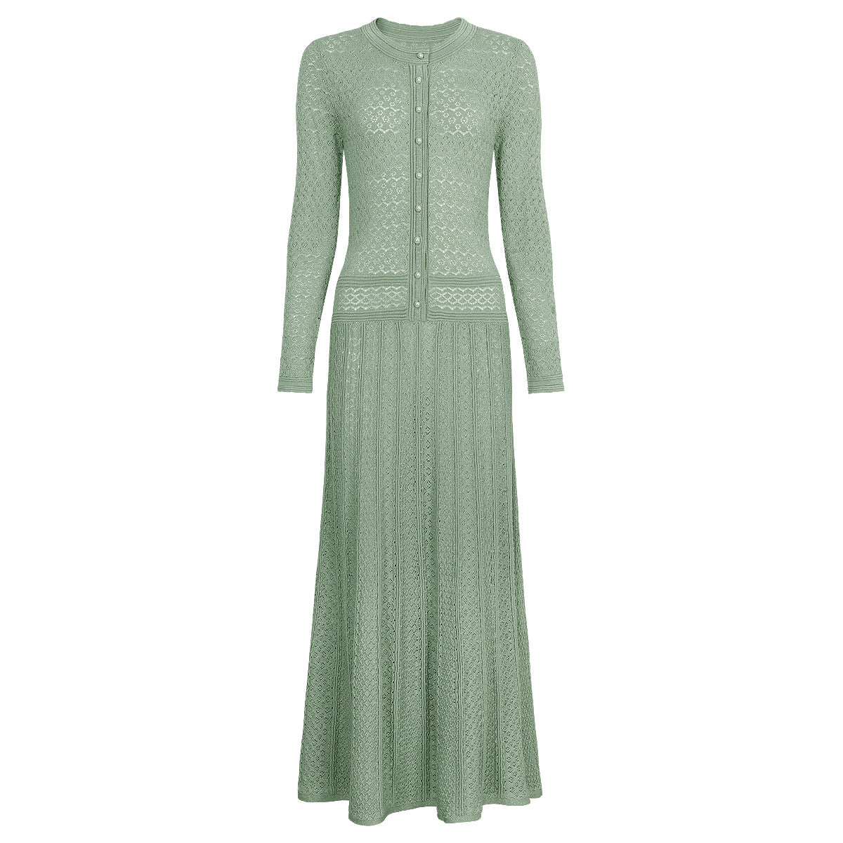 Knitted Two Piece Dress Set