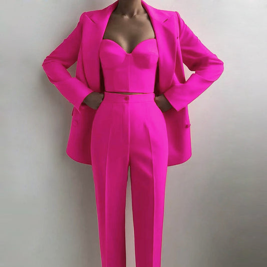 3 Piece Business Blazer Suits